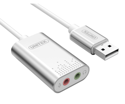 Karta dźwiękowa Unitek Y-247A USB stereo
